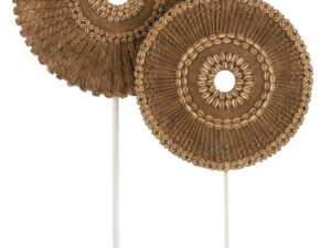 Woonaccessoire Jirmund Polyresin Bruin