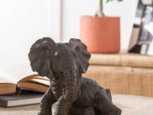 Decoratiefiguur Flornu Polyresin Bruin H17,5 cm