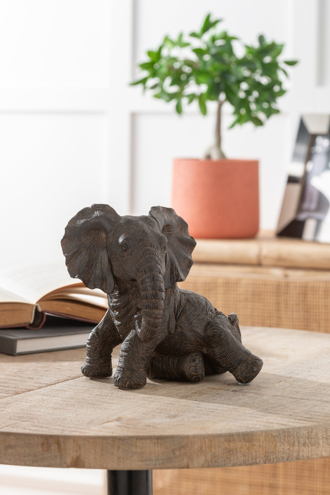 Decoratiefiguur Flornu Polyresin Bruin H17,5 cm