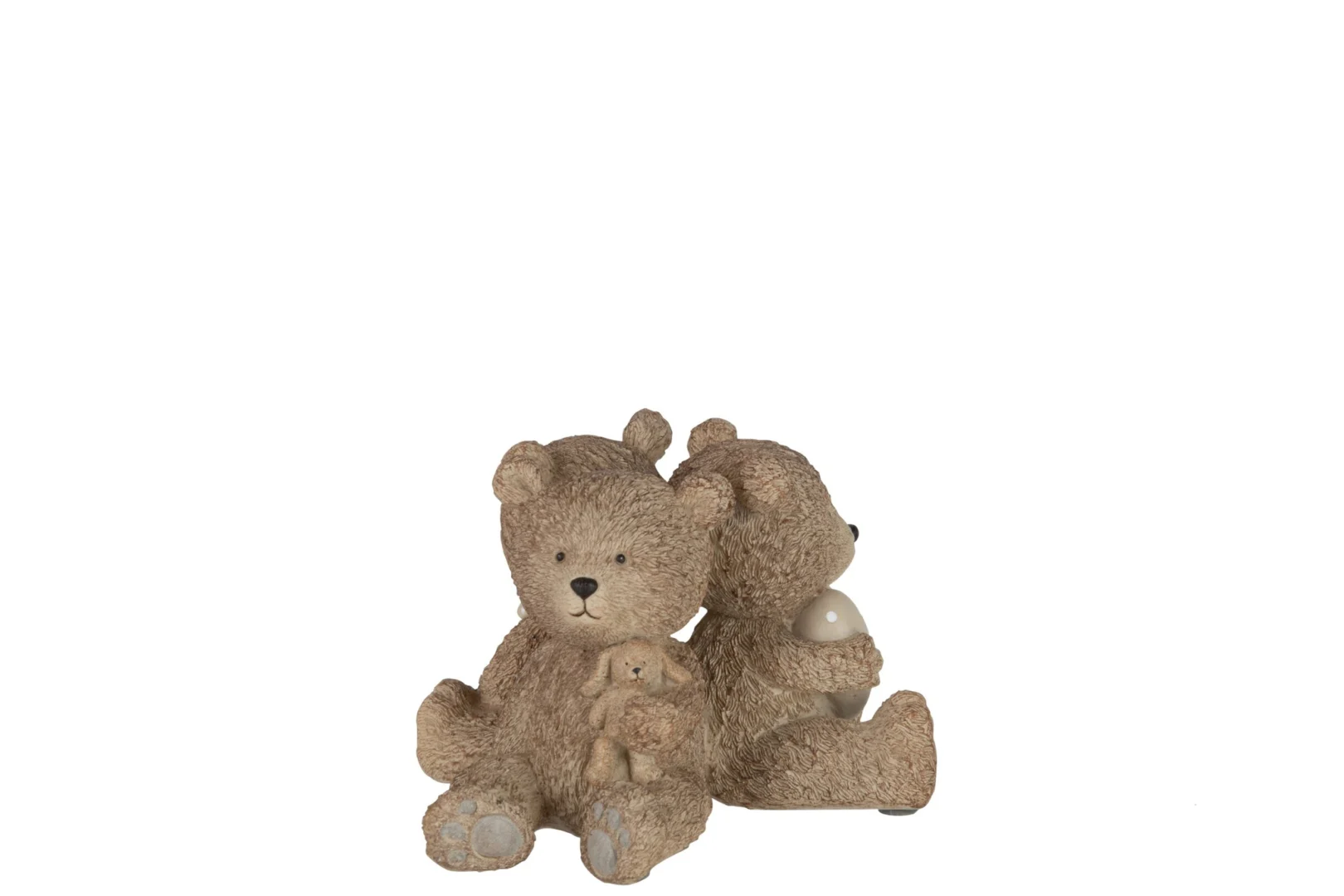 Beeld Flebis Polyresin Bruin H11 cm - Set van 3 - Afbeelding 2