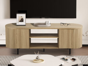 TV-meubel Slierund Naturel 160 cm