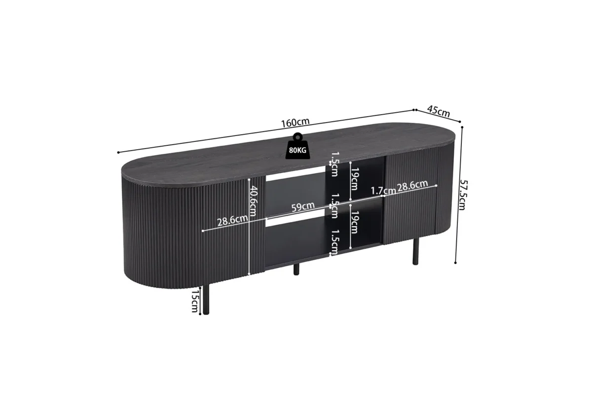 Tv-meubel Beitek 160 cm – foto 6