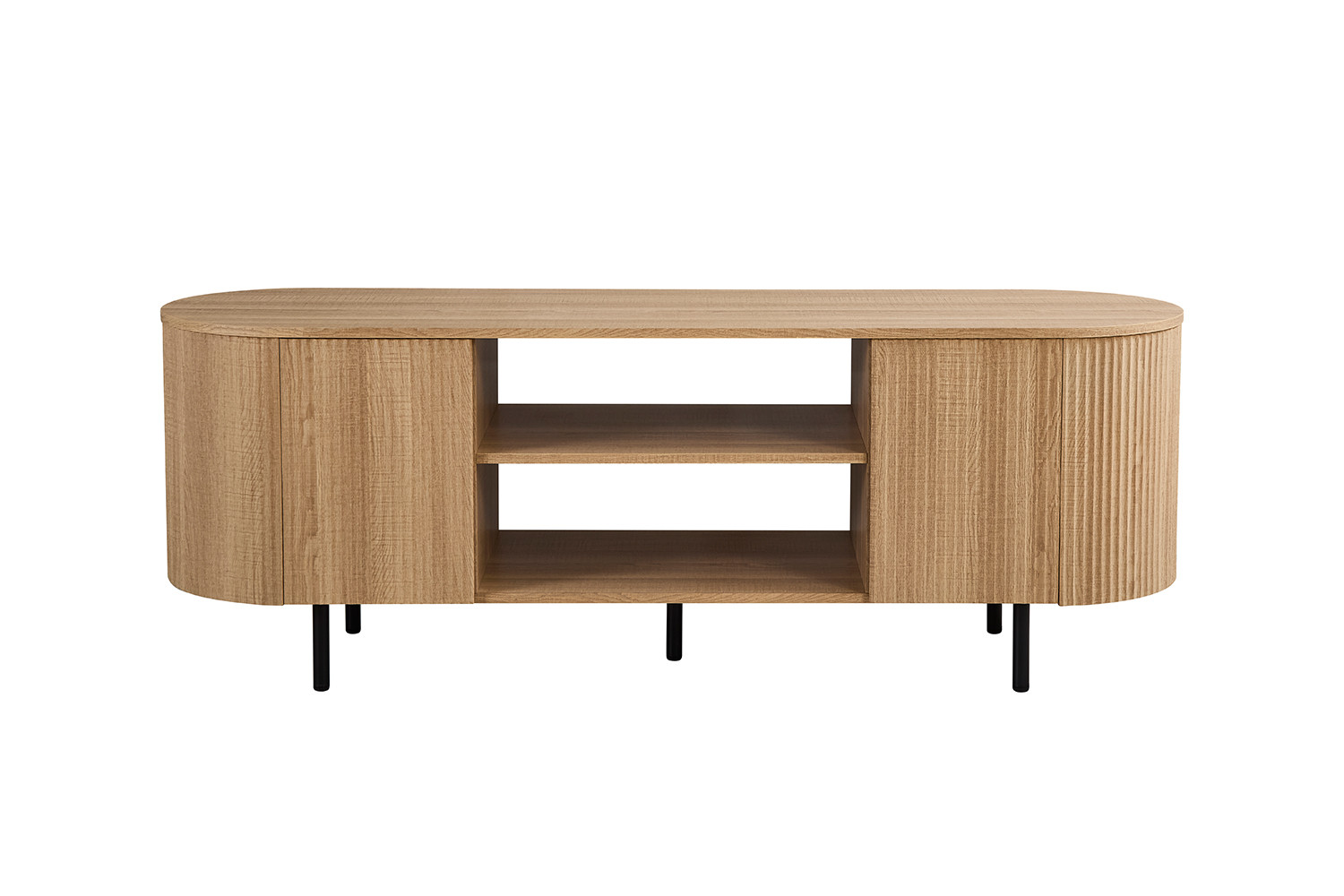 TV-meubel Slierund Naturel 160 cm - Afbeelding 3