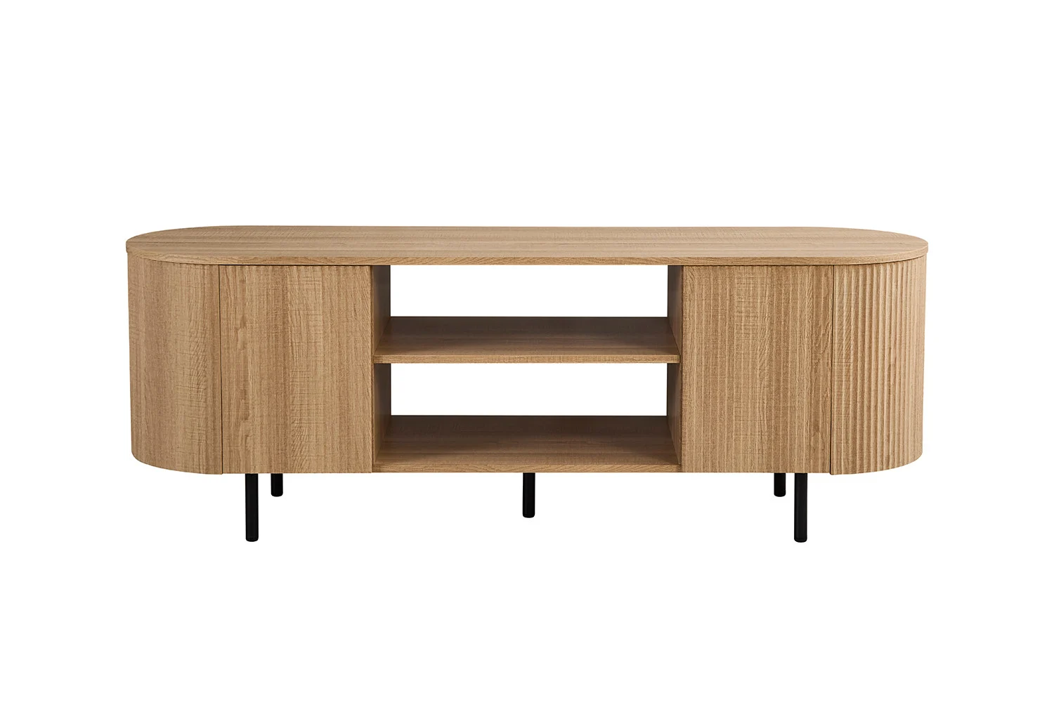 TV-meubel Slierund Naturel 160 cm - Afbeelding 3