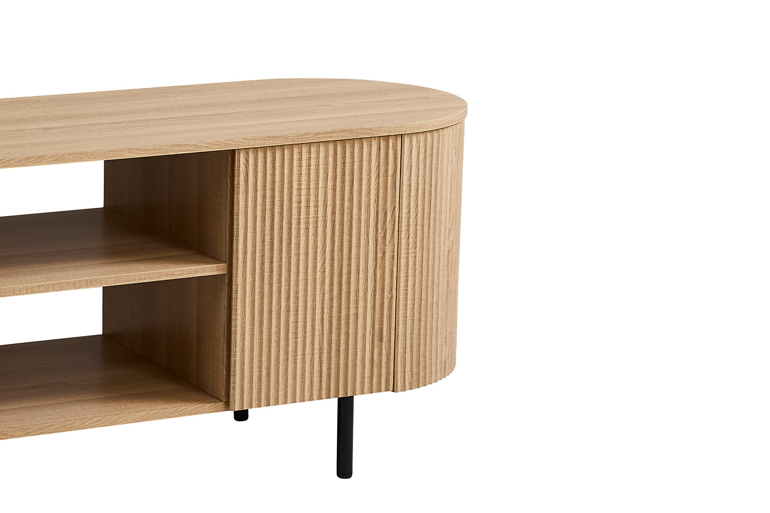 TV-meubel Slierund Naturel 160 cm - Afbeelding 6
