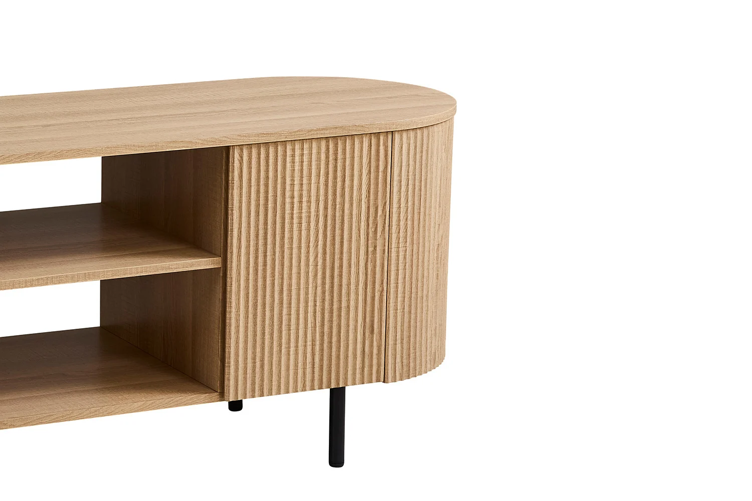 TV-meubel Slierund Naturel 160 cm - Afbeelding 6