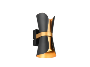 Wandlamp Grielvan Goud - Set van 3