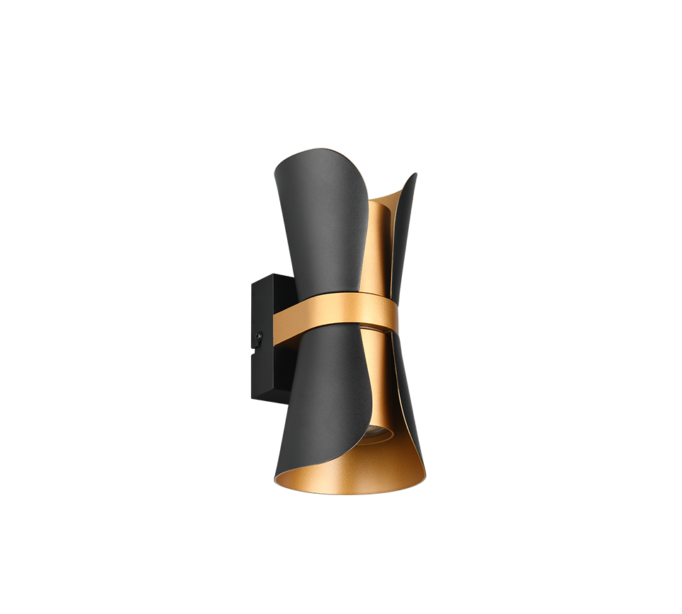 Wandlamp Grielvan Goud - Set van 3 - Afbeelding 5