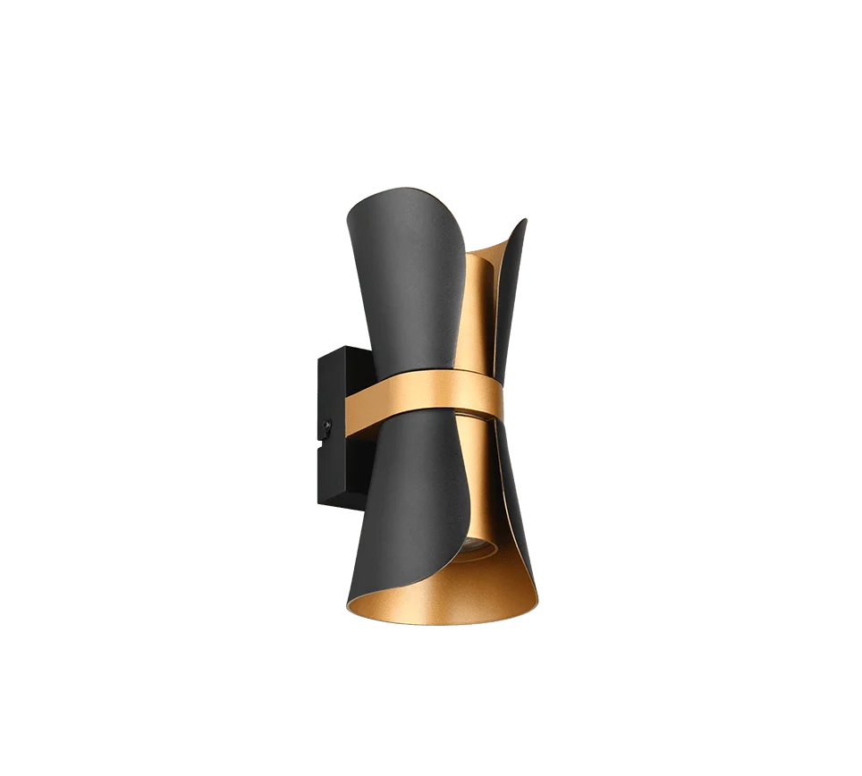 Wandlamp Grielvan Goud - Set van 3 - Afbeelding 5