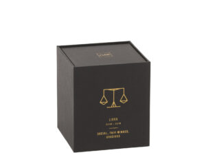 Geurkaars Vinos Zwart