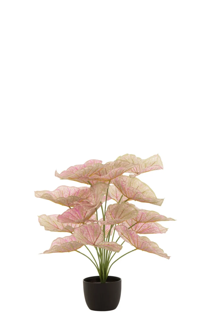 Pot Jise Stof Roze H57 cm - Afbeelding 2