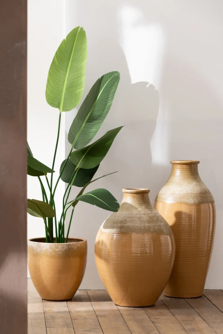 Kunstplant Klinel Stof Groen H165 cm - Afbeelding 3