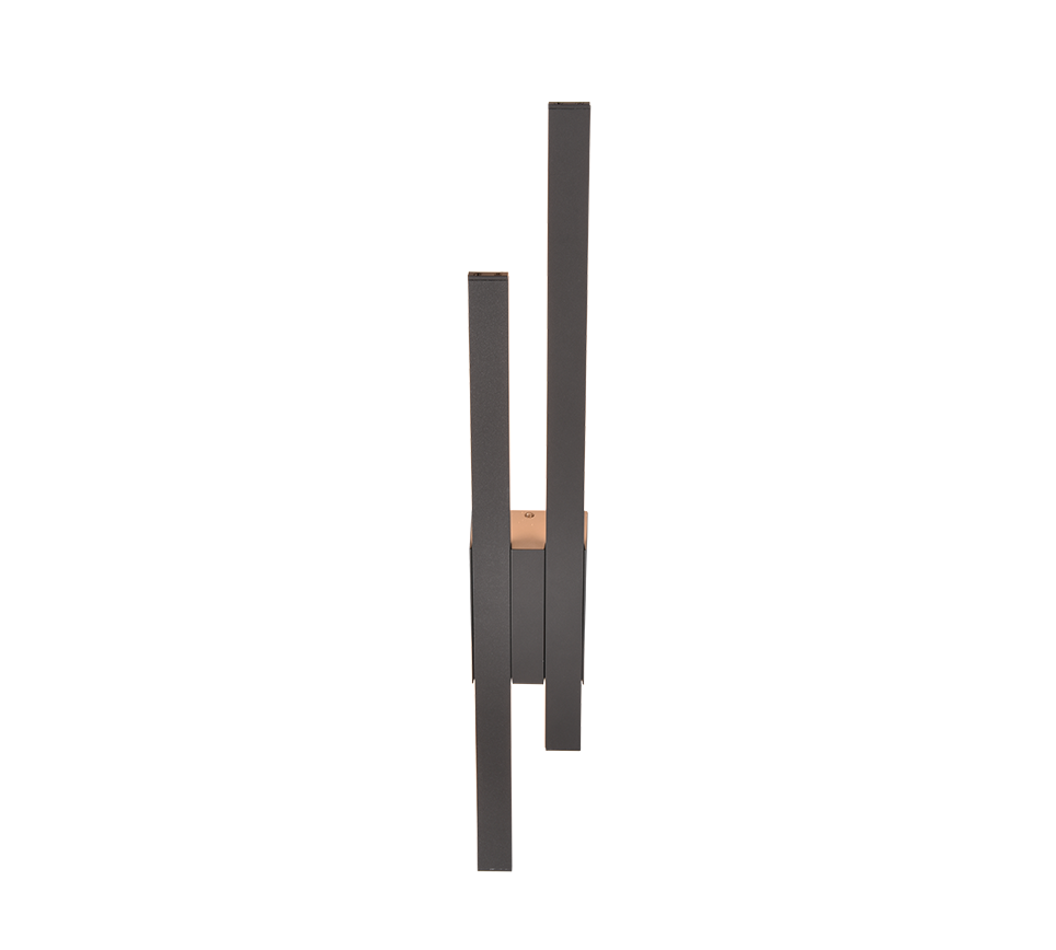 Wandlamp Feisan Antraciet - Set van 3 - Afbeelding 4