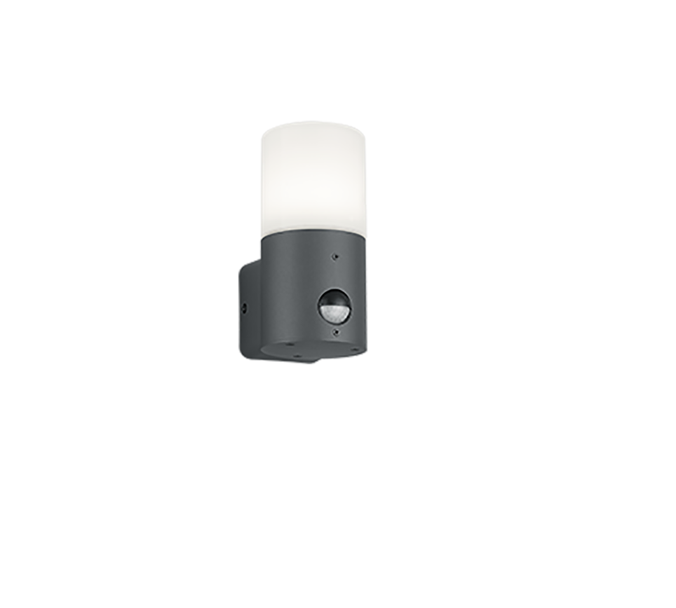 Wandlamp Vitaro Antraciet - Set van 3