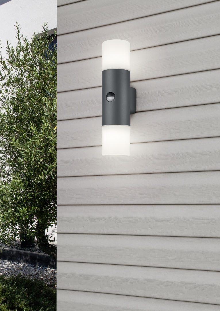 Wandlamp Baastira Antraciet - Set van 3 - Afbeelding 2