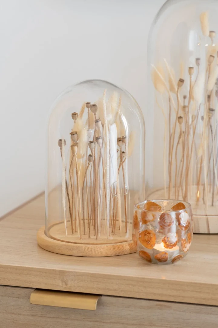 Droogbloemen Dannik Glas Transparant - Afbeelding 2