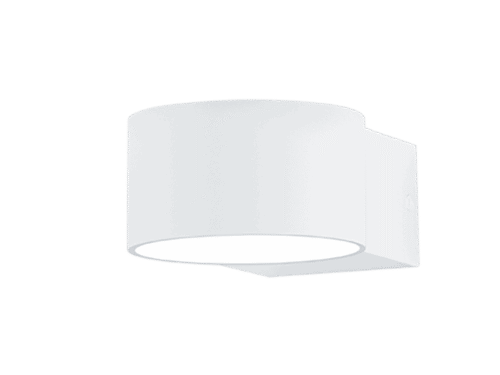 Wandlamp Bellas Mat Wit set van 3 met LED, moderne metalen wandlamp met boven- en onderlicht