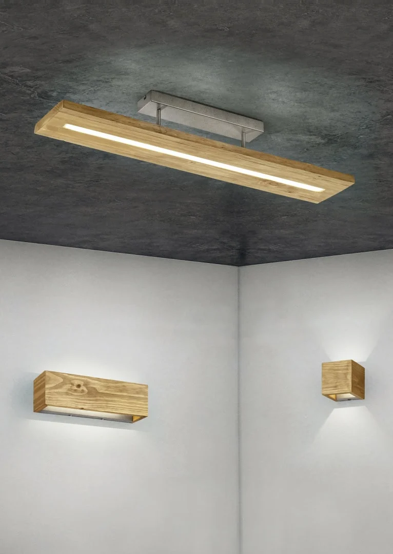 Wandlamp Poskar Nikkel - Set van 3 - Afbeelding 2