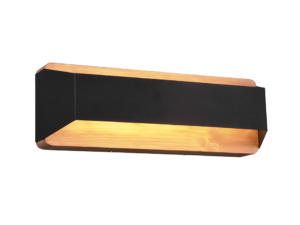 Wandlamp Jaakora Mat Zwart - Set van 3