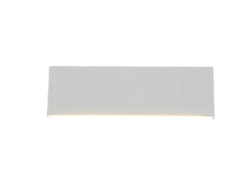 Wandlamp Jissoro mat wit met geïntegreerde LED en sfeervol licht boven en onder, set van 3