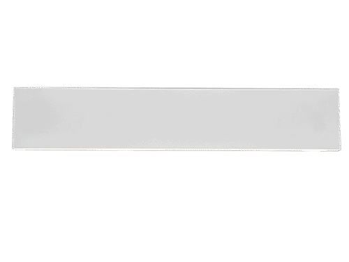 Wandlamp Brierny mat wit, rechthoekig ontwerp met licht naar boven en onder, set van 3
