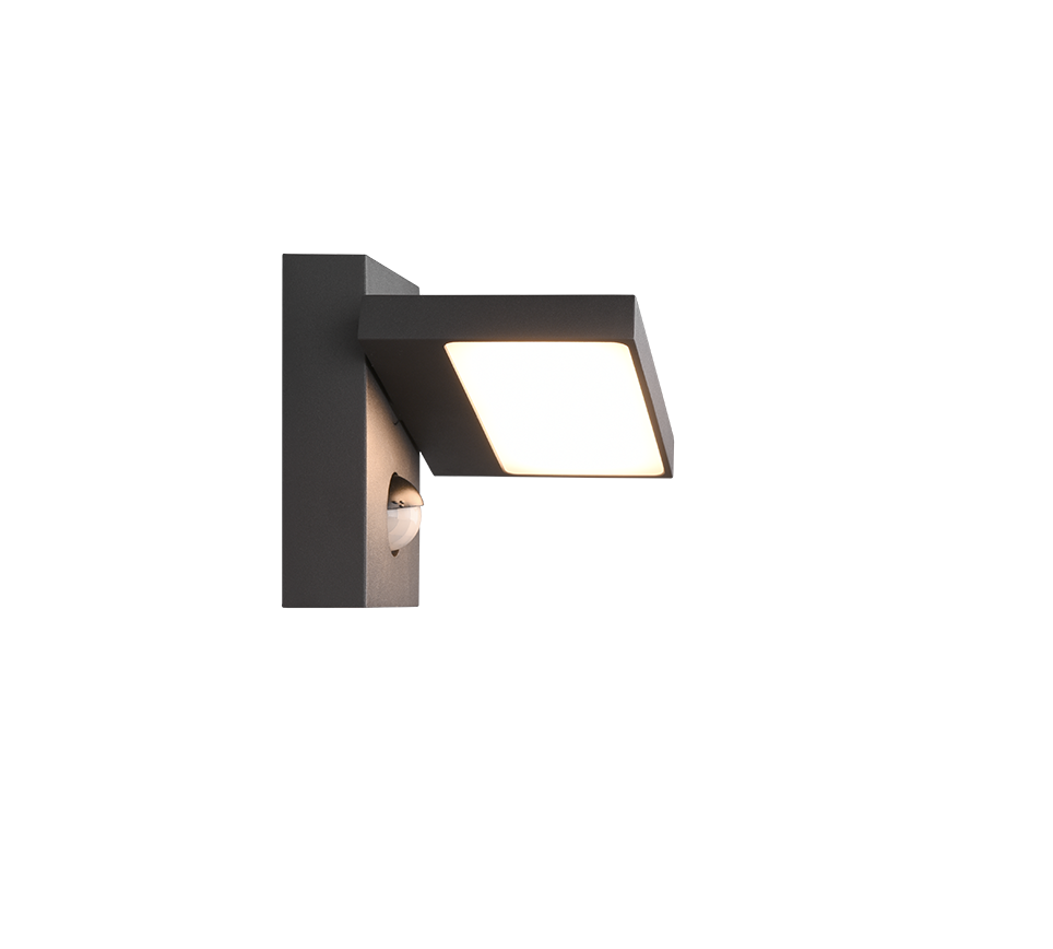 Wandlamp Trauni Antraciet - Set van 3 - Afbeelding 3