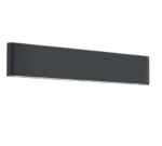 Wandlamp Zoldang antraciet, slank design met geïntegreerde LED voor buitenwandverlichting, set van 3