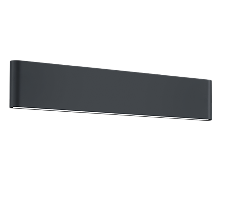 Wandlamp Zoldang Antraciet - Set van 3