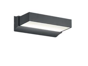 Wandlamp Kamura Antraciet - Set van 3