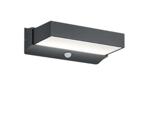 Wandlamp Heensil Antraciet - Set van 3