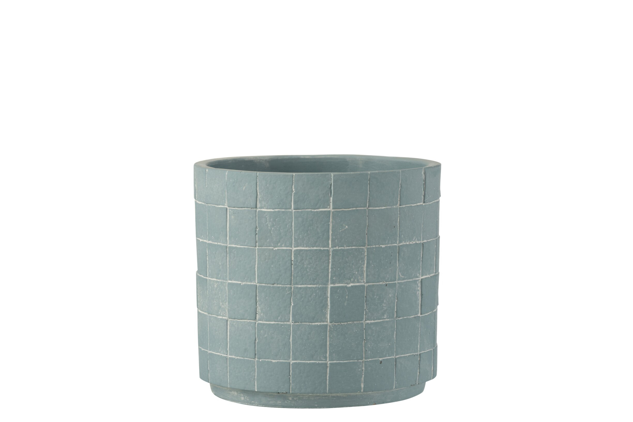 Bloempot Vaarmone Keramiek Blauw H14 cm - Afbeelding 4
