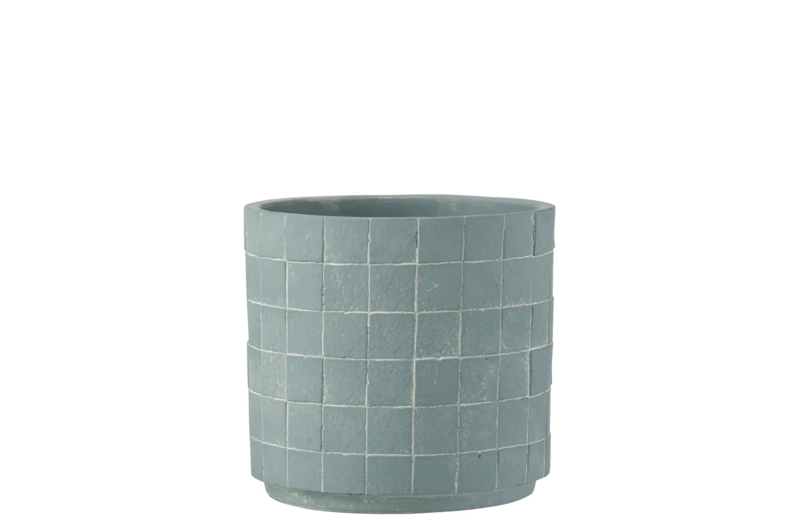Bloempot Vaarmone Keramiek Blauw H14 cm - Afbeelding 4