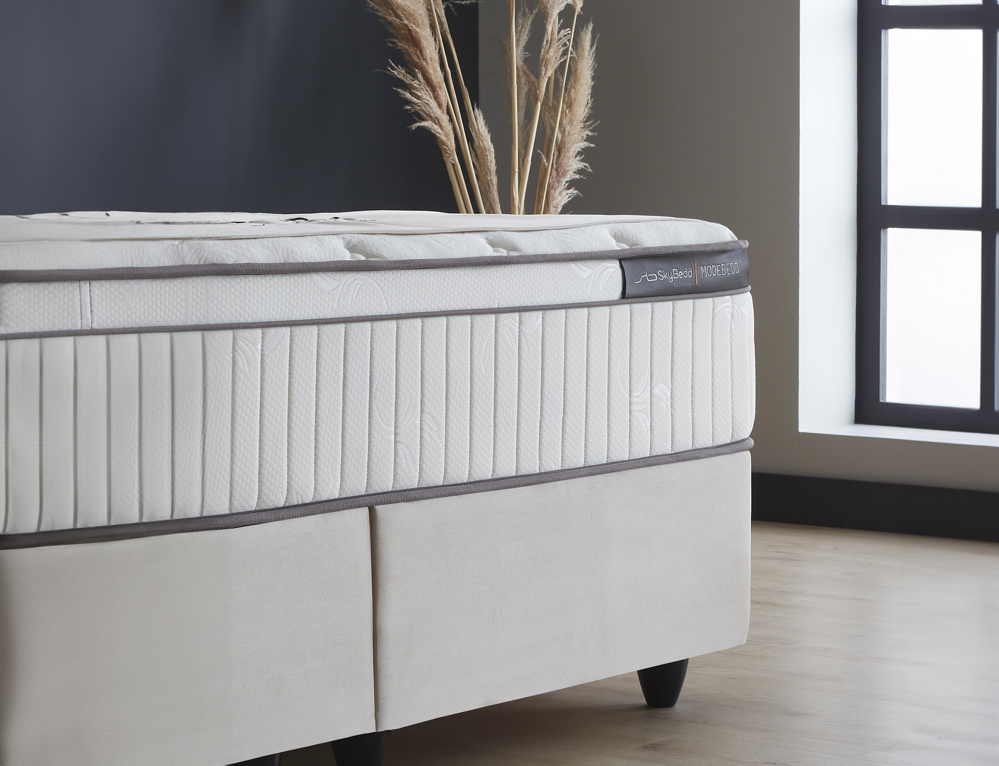 Boxspring Dintero Beige 180x200 - Afbeelding 5