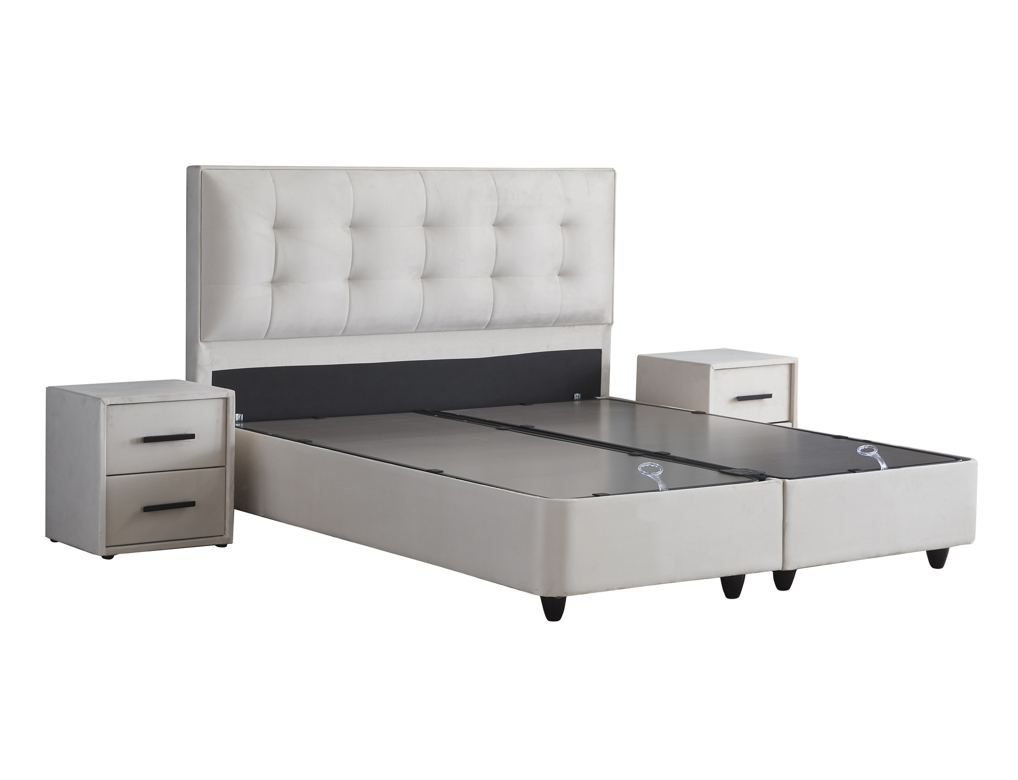 Boxspring Dintero Beige 180x200 - Afbeelding 9