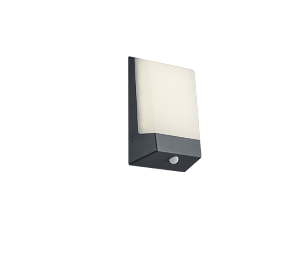 Wandlamp Seebio Antraciet - Set van 3