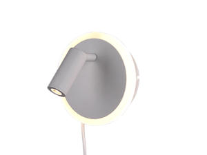 Wandlamp Fennund Mat Wit Ø15 cm - Set van 3