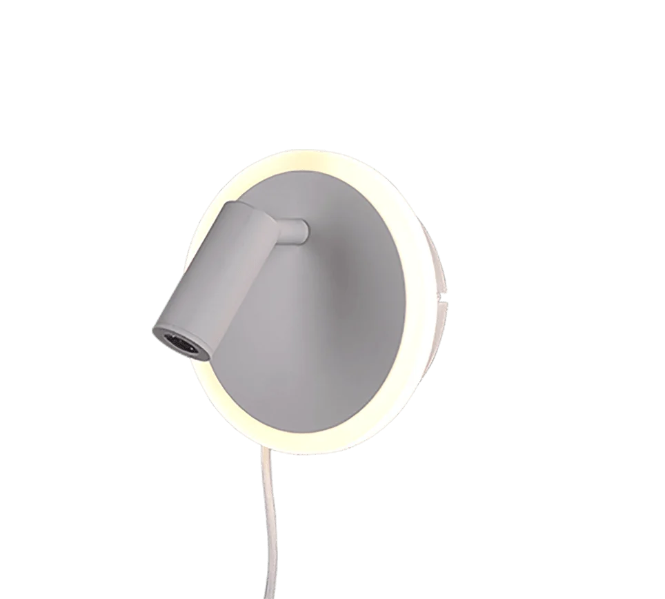 Wandlamp Fennund Mat Wit Ø15 cm - Set van 3 - Afbeelding 2