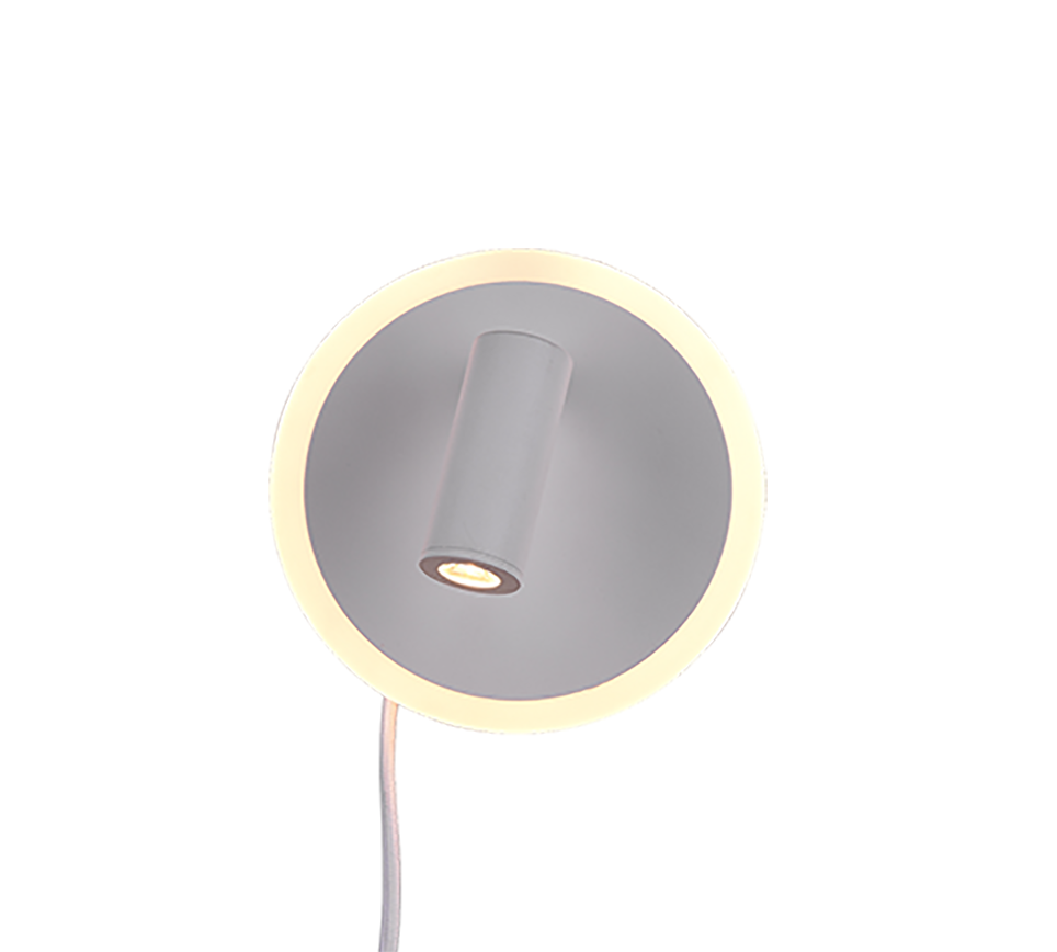 Wandlamp Fennund Mat Wit Ø15 cm - Set van 3 - Afbeelding 5