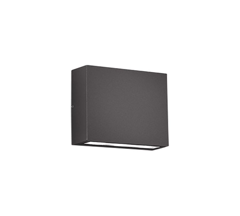 Wandlamp Stomino Antraciet - Set van 3