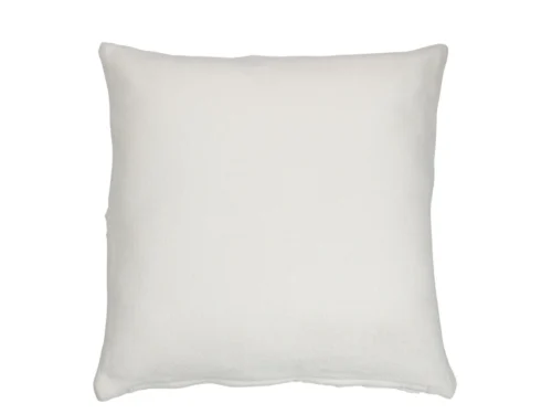 Kussen Dotik Wit 43,5 x 43,5 cm, vierkant en effen met zachte, cleane uitstraling