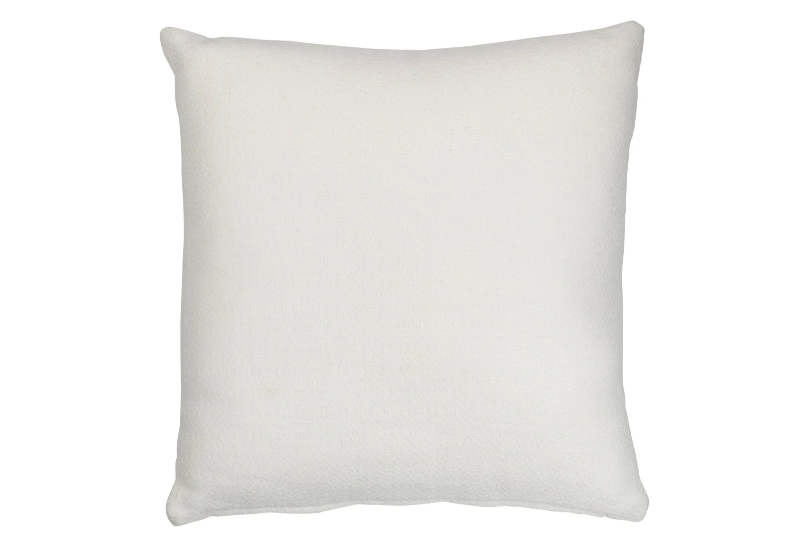 Wit vierkant Kussen Biebik 40x40 cm, vol en strak, van polyester voor bank, fauteuil of bed