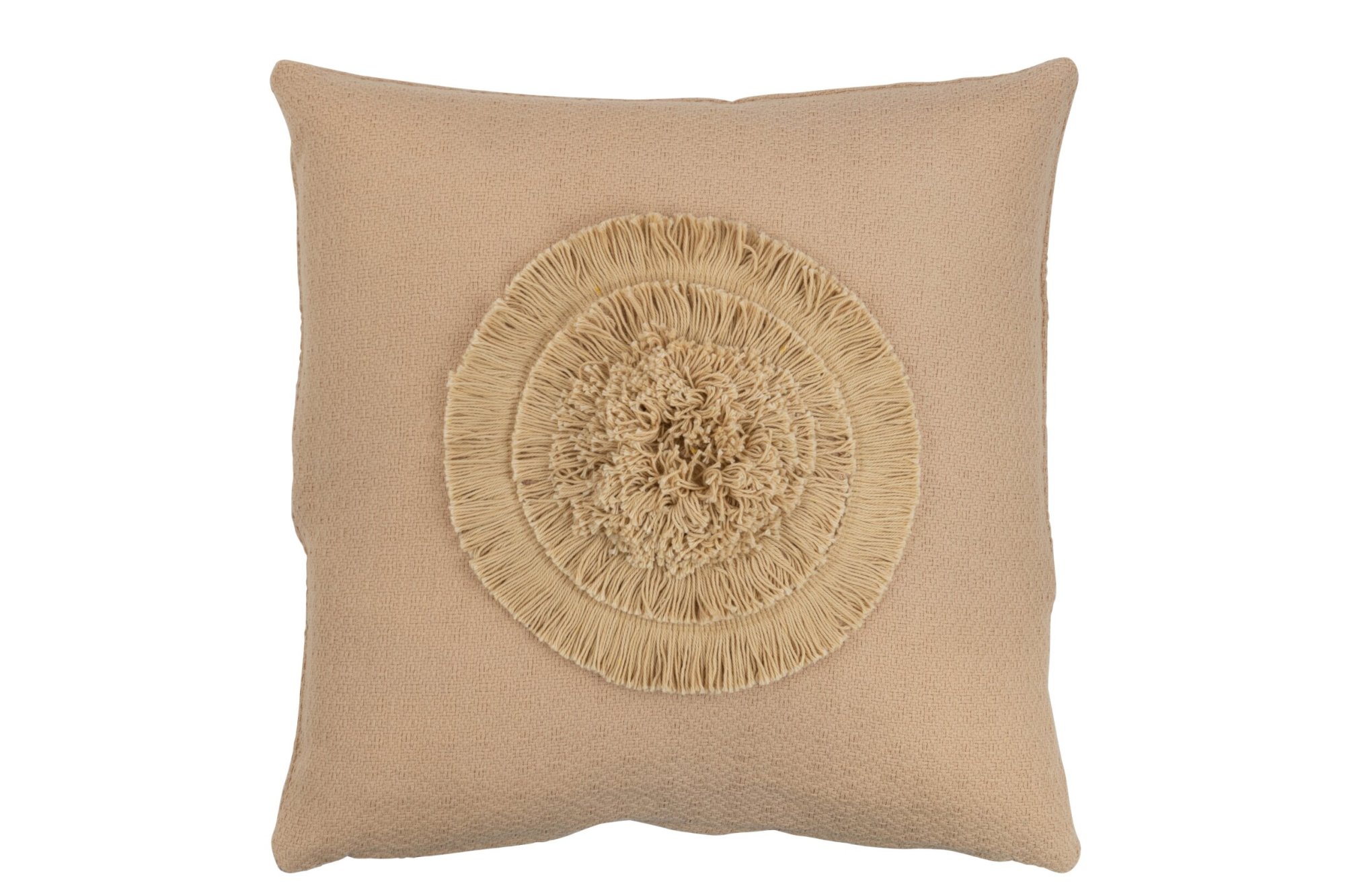 Kussen Heesil Beige 40x40 cm - Afbeelding 2