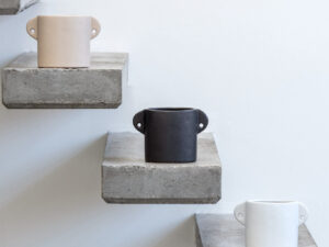 Pot Loondine Keramiek Beige H11,5 cm