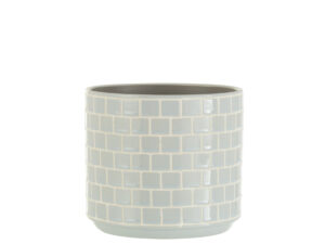 Bloempot Slievas Keramiek Blauw H15 cm
