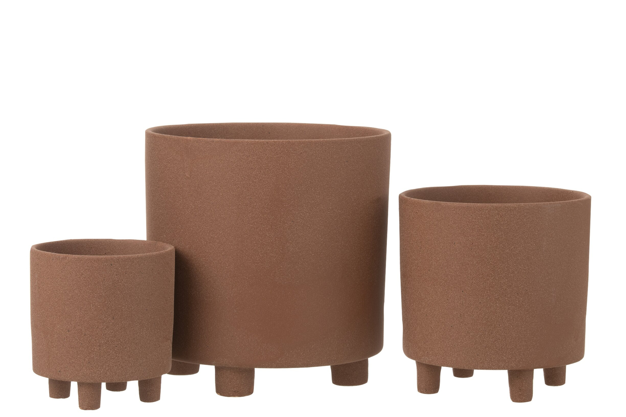 Bloempot Laandil Klei Bruin H27,5 cm