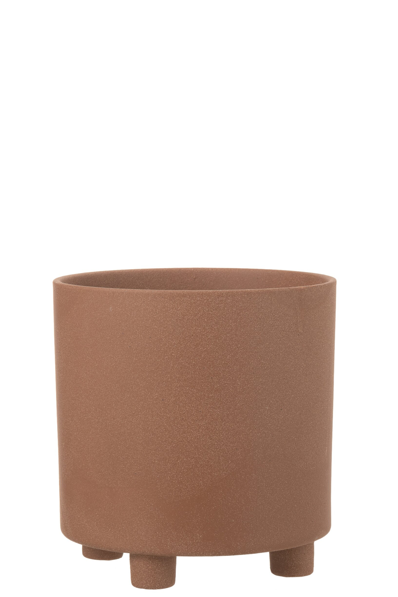 Bloempot Laandil Klei Bruin H27,5 cm - Afbeelding 2