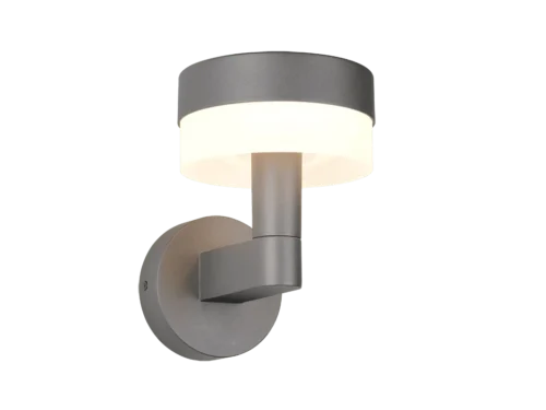 Wandlamp Ceinesta antraciet, set van 3, met gegoten aluminium en warm wit LED-licht