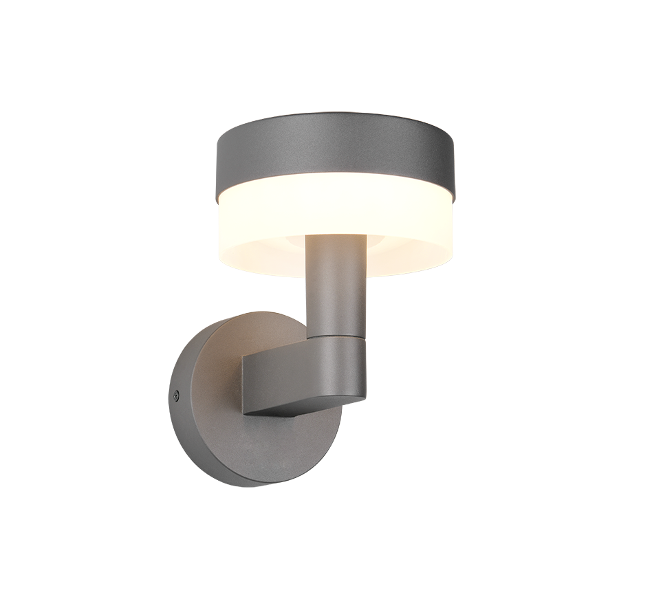 Wandlamp Ceinesta Antraciet - Set van 3