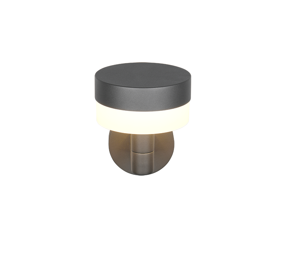Wandlamp Ceinesta Antraciet - Set van 3 - Afbeelding 3