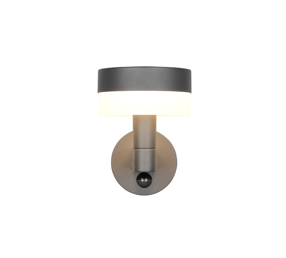 Wandlamp Fletal Antraciet - Set van 3 - Afbeelding 2